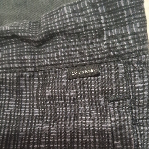 Calvin Klein Black Casual Shorts with Textured Fabric - Picture 4 of 7